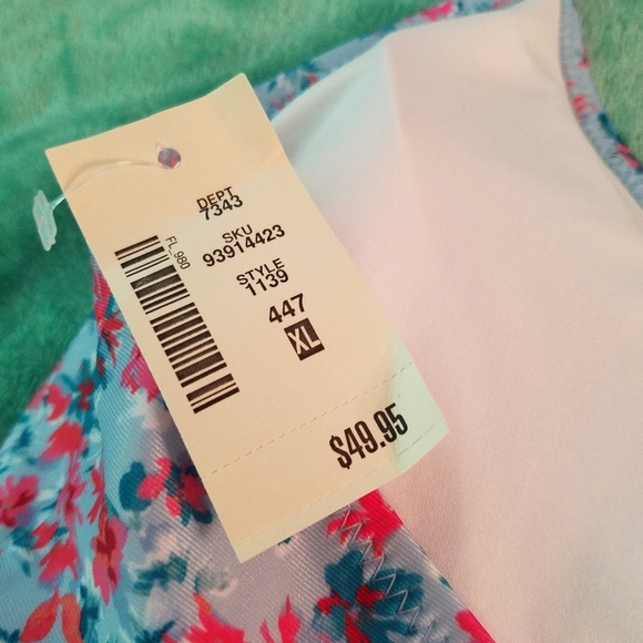 NWT Aeropostale Recycled Polyester One Piece Bathing Suit - Picture 5 of 5